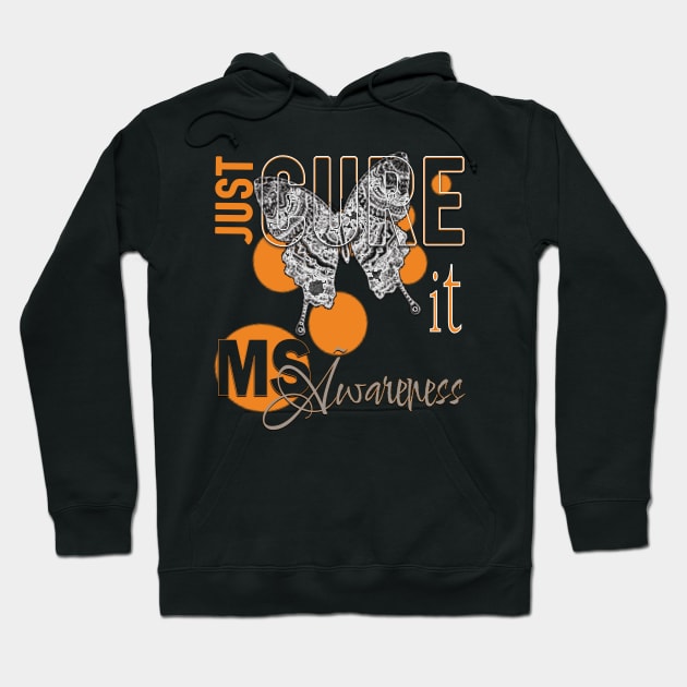 Multiple Sclerosis Awareness Hoodie by TeeText